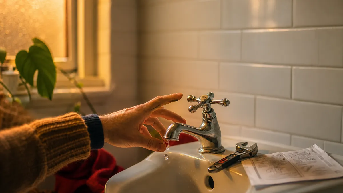 Plus d'eau chaude du jour au lendemain : causes et solutions